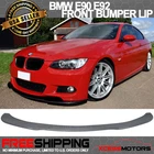 Fits 06-13 Bmw E90 E92 Carbon Fiber Under Front Bumper Lip Spoiler Splitter New. Price: $189.99.