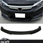 Fits 16-18 Honda Civic Front Bumper Lip Splitter Ikon Gt Style Unpainted Pu New. Price: $72.99.