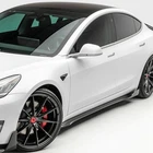 Vorsteiner Aero Volta Side Skirts Carbon Fiber 2X2 Glossy Fits Tesla Model 3 New. Price: $1799.00.