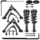 For 2008-2013 Silverado Sierra 1500 Front Struts Control Arms Sway Bar Tie Rods New. Price: $385.06.