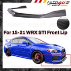 For Subaru Wrx Sti 2015-21 Carbon Style Front Bumper Body Diffuser Lip Splitter New. Price: $99.99.