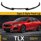 For Acura Tlx 2021 + Type Style Glossy Front Bumper Lower Lip Car Spoiler Kit New. Price: $179.99.