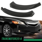 Universal Black Winglet Type 2PCS Front Bumper Lip Spoiler Splitter Diffuser New. Price: $53.29.