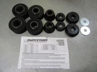 Daystar KF04004BK Polyurethane Body Mounts Black Missing 2 Bushings New. Price: $34.96.