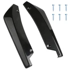 2PCS Rear Bumper Lip Splitter Canard Diffuser Spoilers, Car Side Fenders Black New. Price: $18.26.