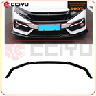 3PC Fits 2016-2021 Civic Hatchback & Si Front Bumper Lip Spoiler Painted Black New. Price: $53.09.