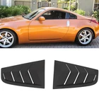 2* Side Window Louvers Cover For 2003-08 Nissan 350Z Coupe 2-DR 3.5L Matte Black New. Price: $29.30.