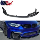 Carbon Fiber For Bmw M3 F80 M4 F82 F83 15-20 Style Front Bumper Lip Splitter New. Price: $89.85.