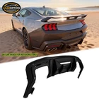 Rear Bumper Diffuser Fits 24-26 Mustang 7TH Gen S650 Rock Style Pp Gloss Black New. Price: $229.99.