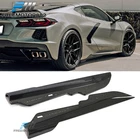 Fits 20-25 Corvette C8 2DR Ikon Style Carbon Fiber Winglet Side Skirt Extension New. Price: $369.99.