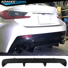 Universal 31"X9" Mda 4-FIN Frp Rear Bumper Extension Lip Diffuser Matte Black New. Price: $84.88.