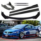 For Honda Civic Coupe Front Bumper Lip Splitter W/ Side Skirts Rear Diffuser New. Price: $161.35.