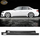 Fits 09-12 Audi A4 Side Skirts Extension Lip Euro Rg Style Unpainted Black Pu New. Price: $169.99.