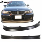 Fits 05-08 Bmw E90 3-SERIES Front Bumper Lip Ikon Style Spoiler Pu Splitter Kit New. Price: $121.99.