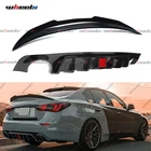 For 2018-2024 Infiniti Q50 Gloss Black Rear Bumper Diffuser & Psm Trunk Spoiler New. Price: $115.05.
