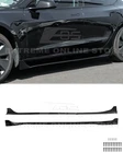 Pair Glossy Black Side Skirts For 24-UP Tesla Model 3 Track Style Rocker Panel New. Price: $149.98.