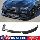 Front Bumper Lip Splitter 3PCS For 20-23 Dodge Charger Srt Hellcat Scat Widebody New. Price: $63.16.