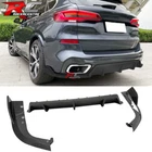 Fit 19-25 Bmw G05 X5 Sport Rear Bumper Lip Diffuser Carbon Fiber Print Abs 3PC New. Price: $132.99.